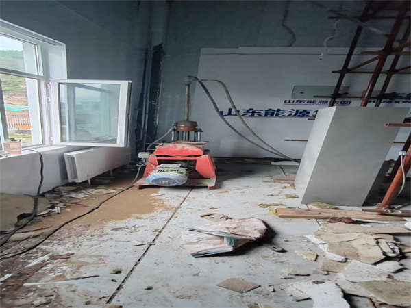 溆浦地基基础下沉墙体裂缝加固注浆顶升施工